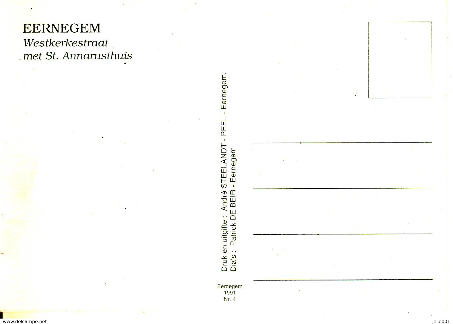 Eernegem Westkerkestraat Met St. Annarusthuis - Ichtegem