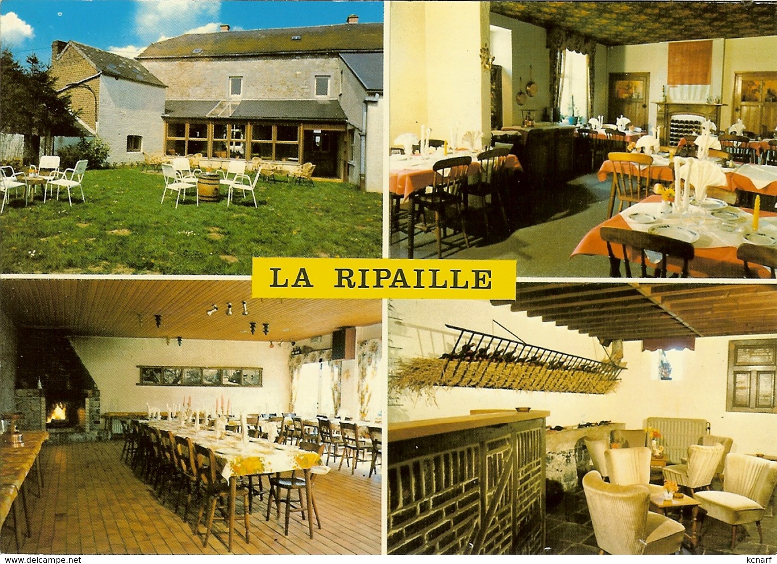 CP De Verlée " Restaurant LA RIPAILLE " Havelange - Havelange