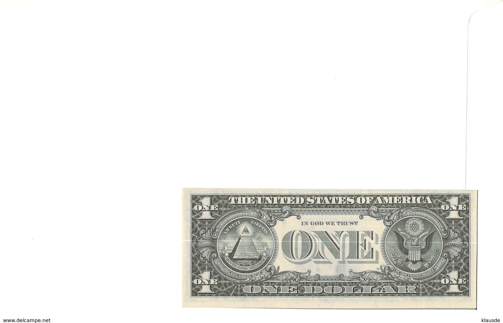 FDC Mit Geldschein 1 Dollar Bankfrisch & Block1985 USA - Sonstige & Ohne Zuordnung