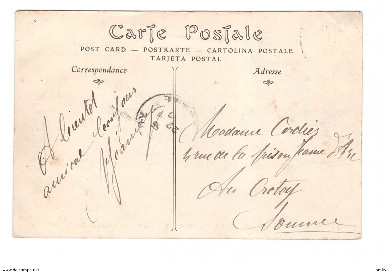 95 Ermont Cernay Le Pont Du Chemin De Fer Cpa Carte Animée - Autres & Non Classés