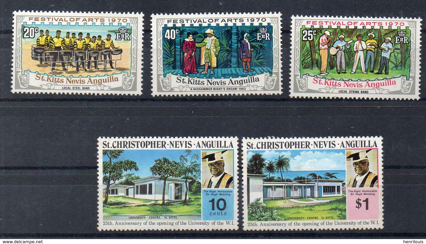 SAINT KITTS - Saint Cristophe   Timbres Neufs **  Années 70   ( Ref 6148 ) - St.Kitts-et-Nevis ( 1983-...)