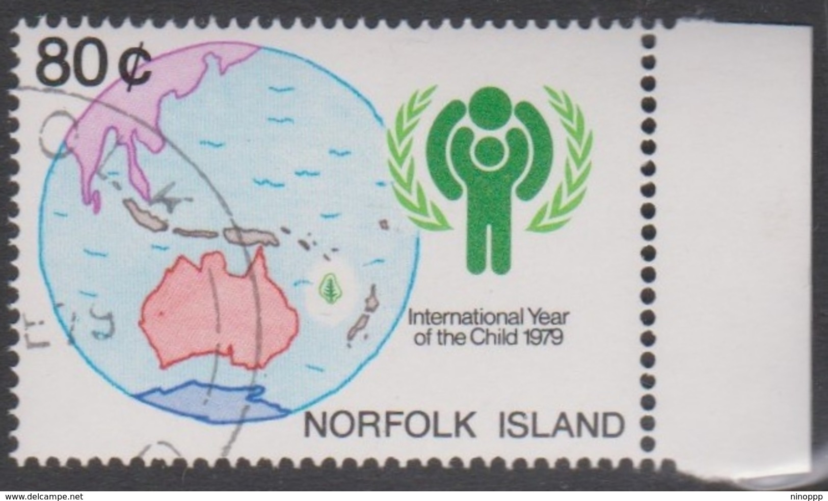 Norfolk Island ASC 230 1979 International Year Of The Child, Used - Norfolk Island