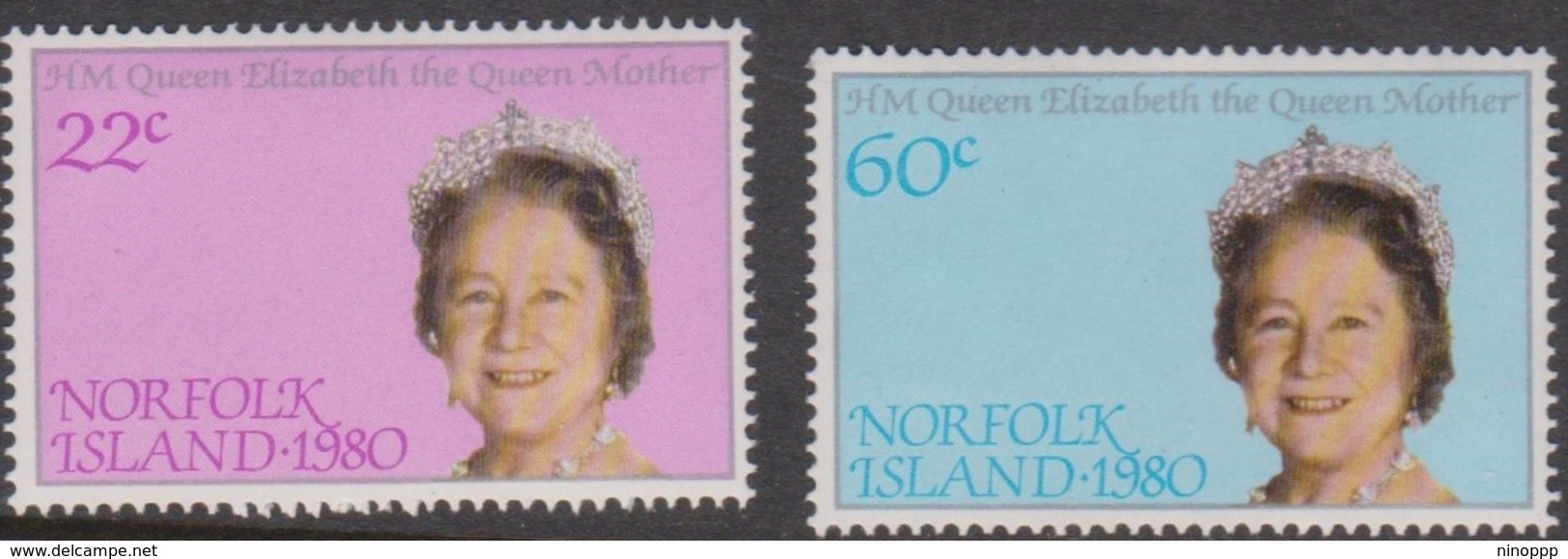 Norfolk Island ASC 252-252 1980 Queen Mother, Mint Never Hinged - Norfolk Island