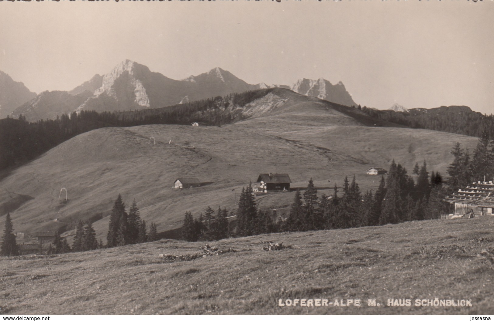 AK - Salzburg - Loferer Alpe - Haus Schönblick - 1950 - Lofer