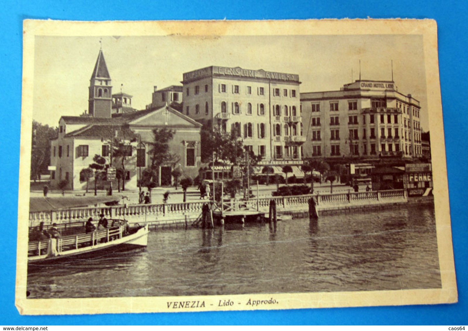 VENEZIA LIDO APPRODO VINTAGE - Altri & Non Classificati