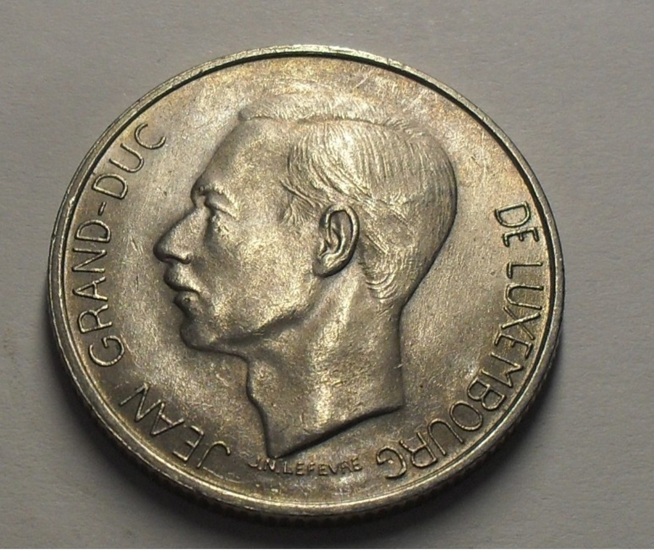 1971 - Luxembourg - 5 FRANCS, JNL, Jean, KM 56 - Luxembourg