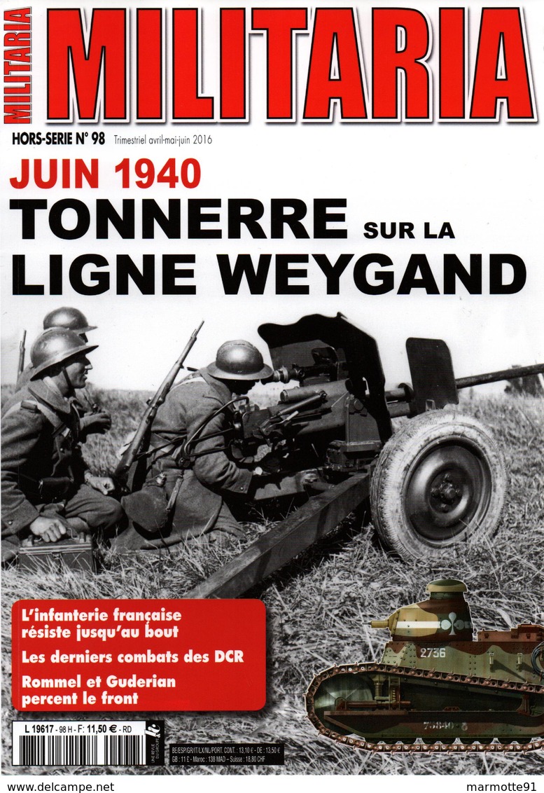 JUIN 1940 TONNERRE SUR LIGNE MAGINOT CAMPAGNE FRANCE BLITZKRIEG - 1939-45