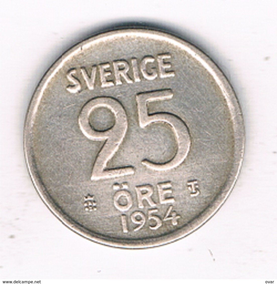 25 ORE  1954  ZWEDEN /1660/ - Suède