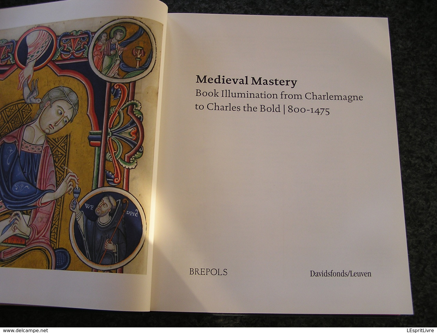 MEDIEVAL MASTERY Book Illumination From Charlemagne To Charles The Bold 800 1475  Moyen Age Gospels Religious Church - Europe