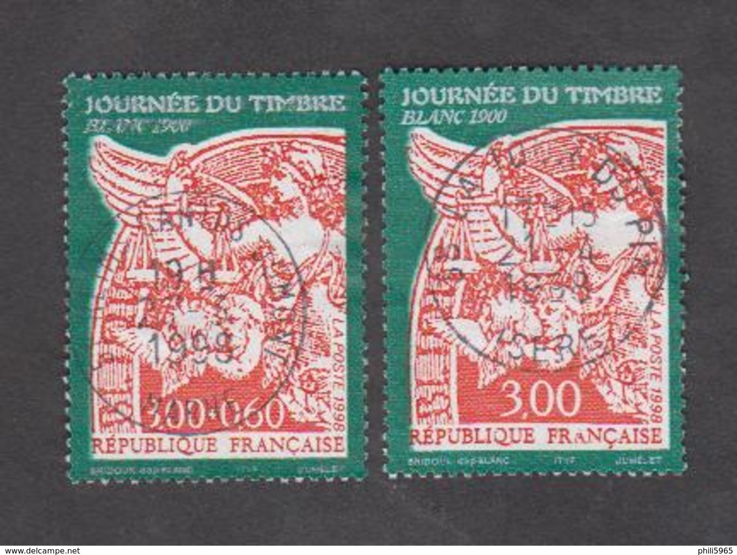 France Oblitérés - N° 3135 Et 3136 - 1998 - TB - Gebraucht