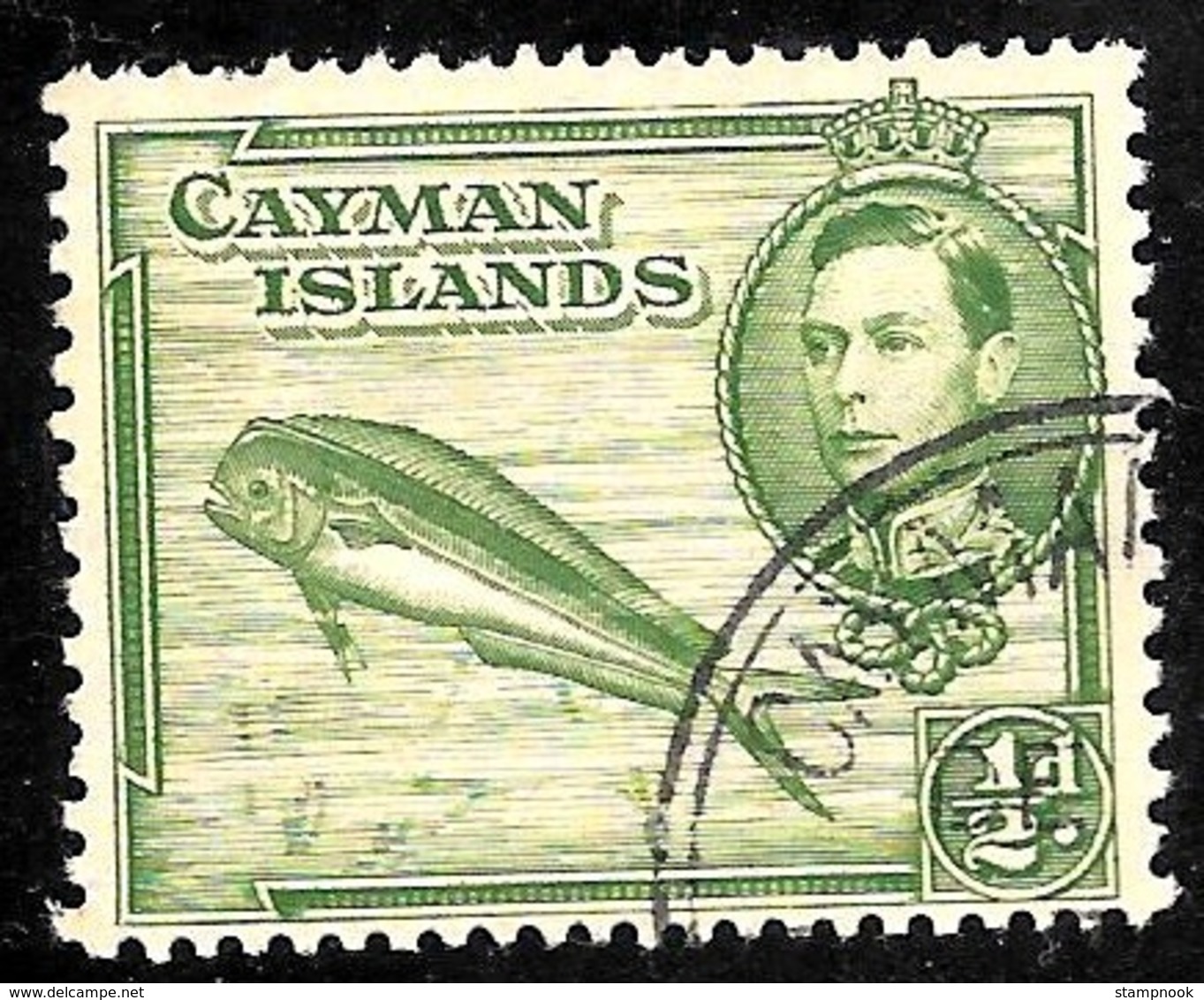 Cayman Scott 101 Used VF  CV .75 - Cayman Islands