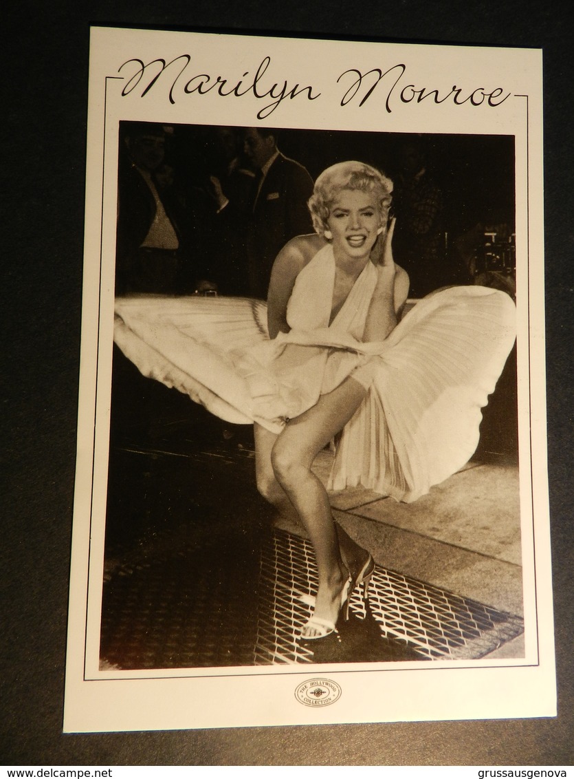 19889) MARILYN MONROE CARTOLINA GRANDE PUBBLICITARIA - Donne Celebri