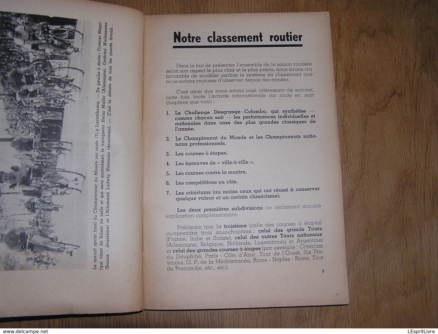 LE CYCLISME 9 ème Supplément 1952 Beving Van Laethem Course Cycliste Résultat Coureur Tour France Italie Belgique - Sport