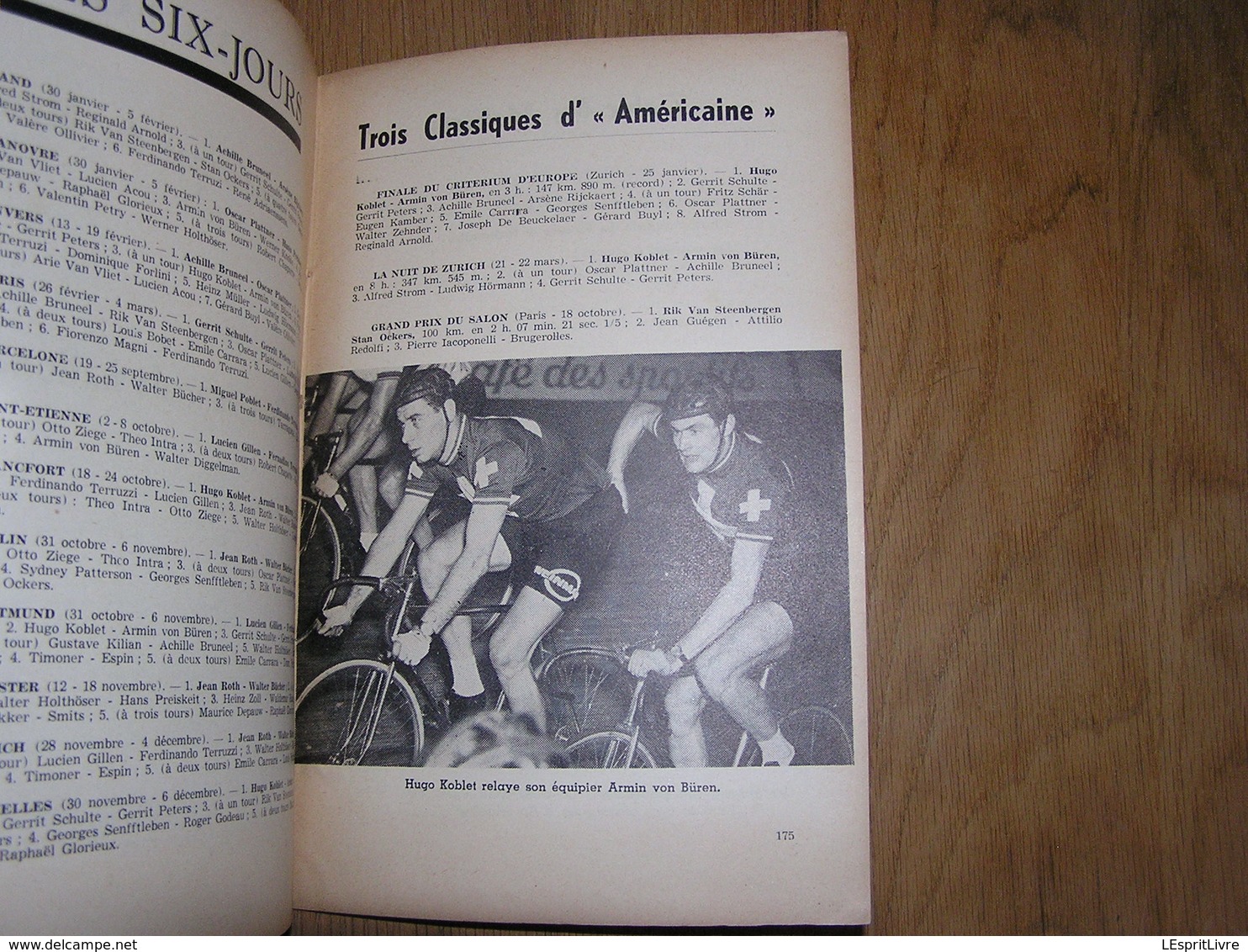 LE CYCLISME 10 ème Supplément 1953 Beving Van Laethem Course Cycliste Résultat Coureur Tour France Italie Belgique Sachs