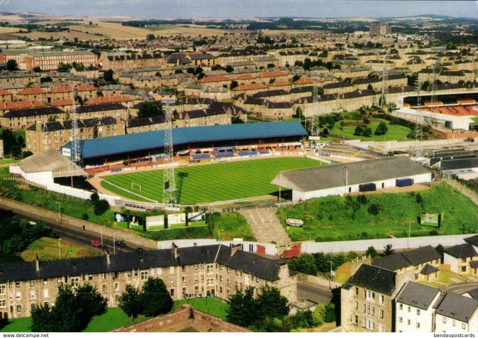 Scotland, DUNDEE, Dens Park (1980s) Stadium Postcard - Soccer