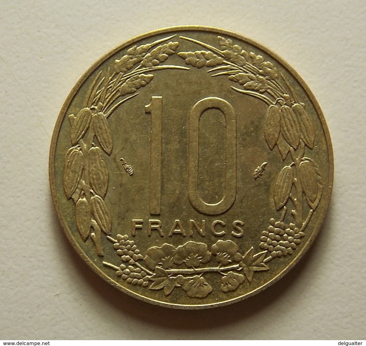 Central African States 10 Francs 1977 - Autres – Afrique