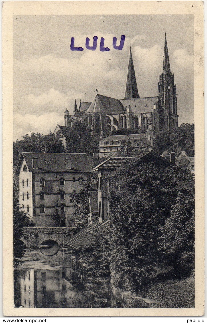 DEPT 28 : édit. Cap N° 493 : Chartres Vue Sur La Cathédrale - Chartres