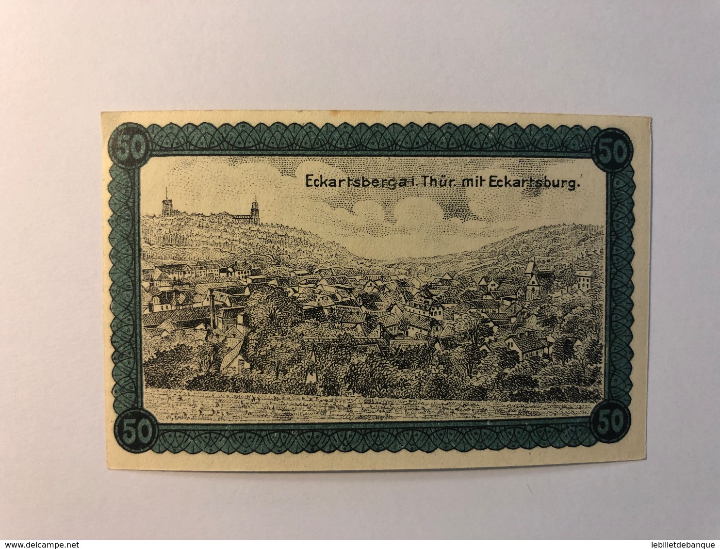 Allemagne Notgeld Echartsberga 50 Pfennig - Collections