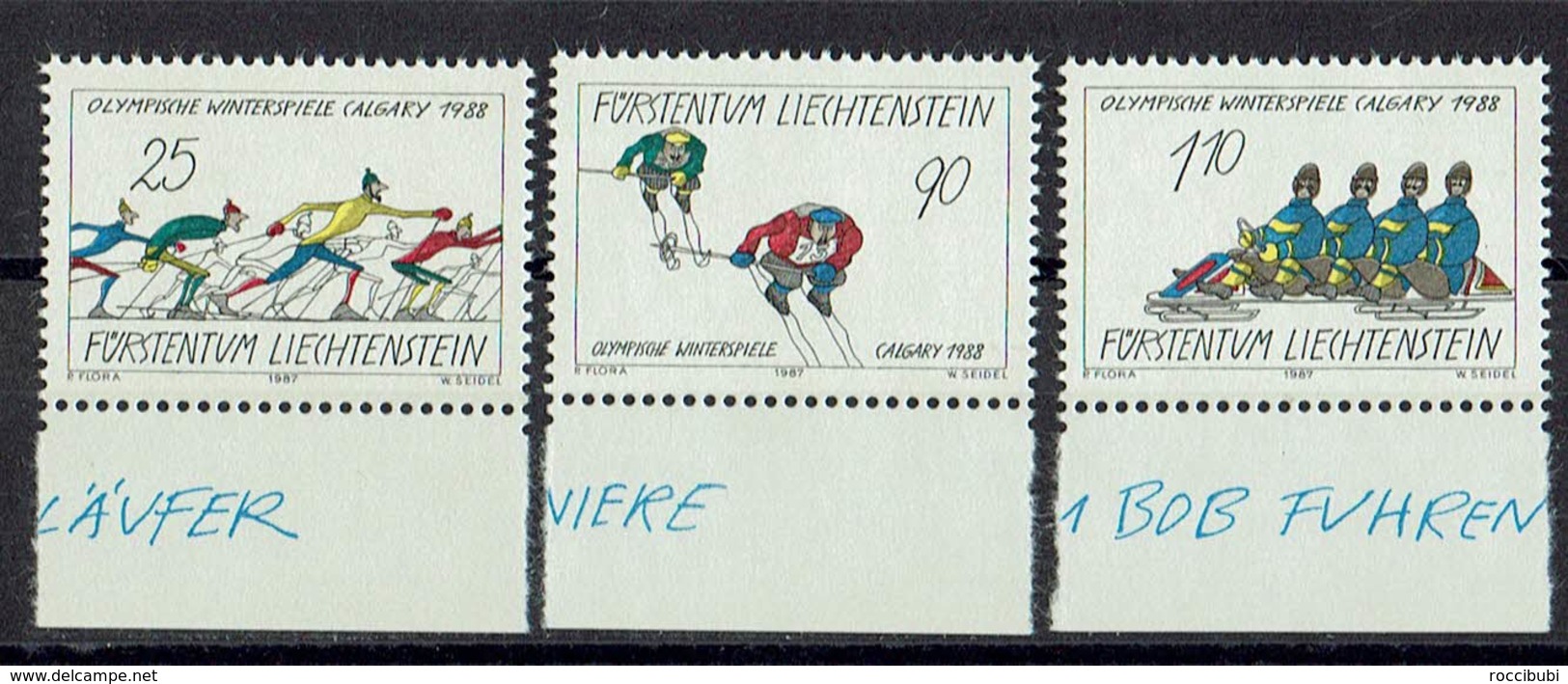 Liechtenstein 1987 // Mi. 934/936 ** - Ungebraucht