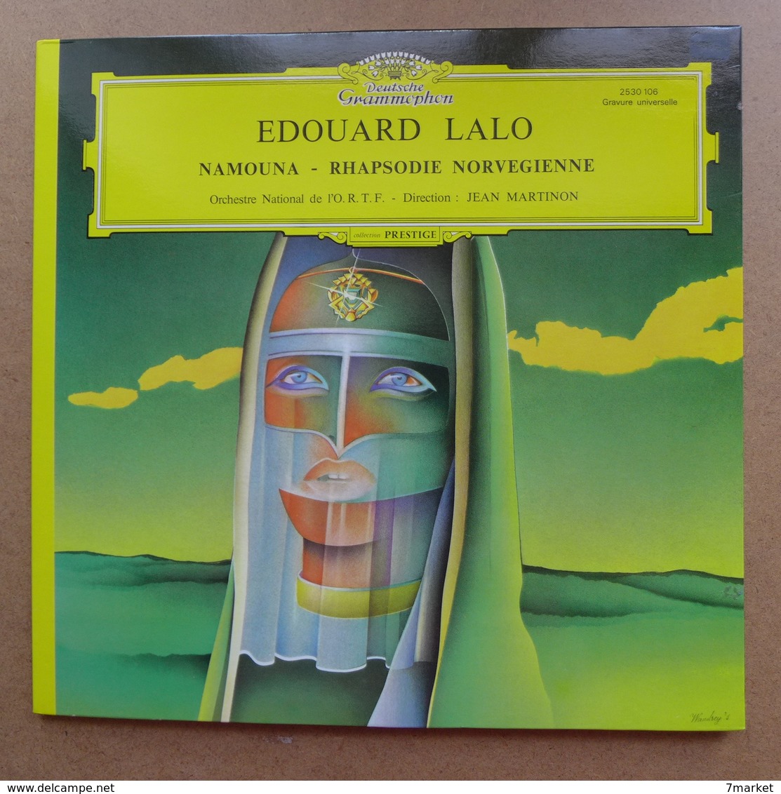 LP/    Jean Martinon - Edouard Lalo - Namouna. Rhapsodie Norvégienne - Classical