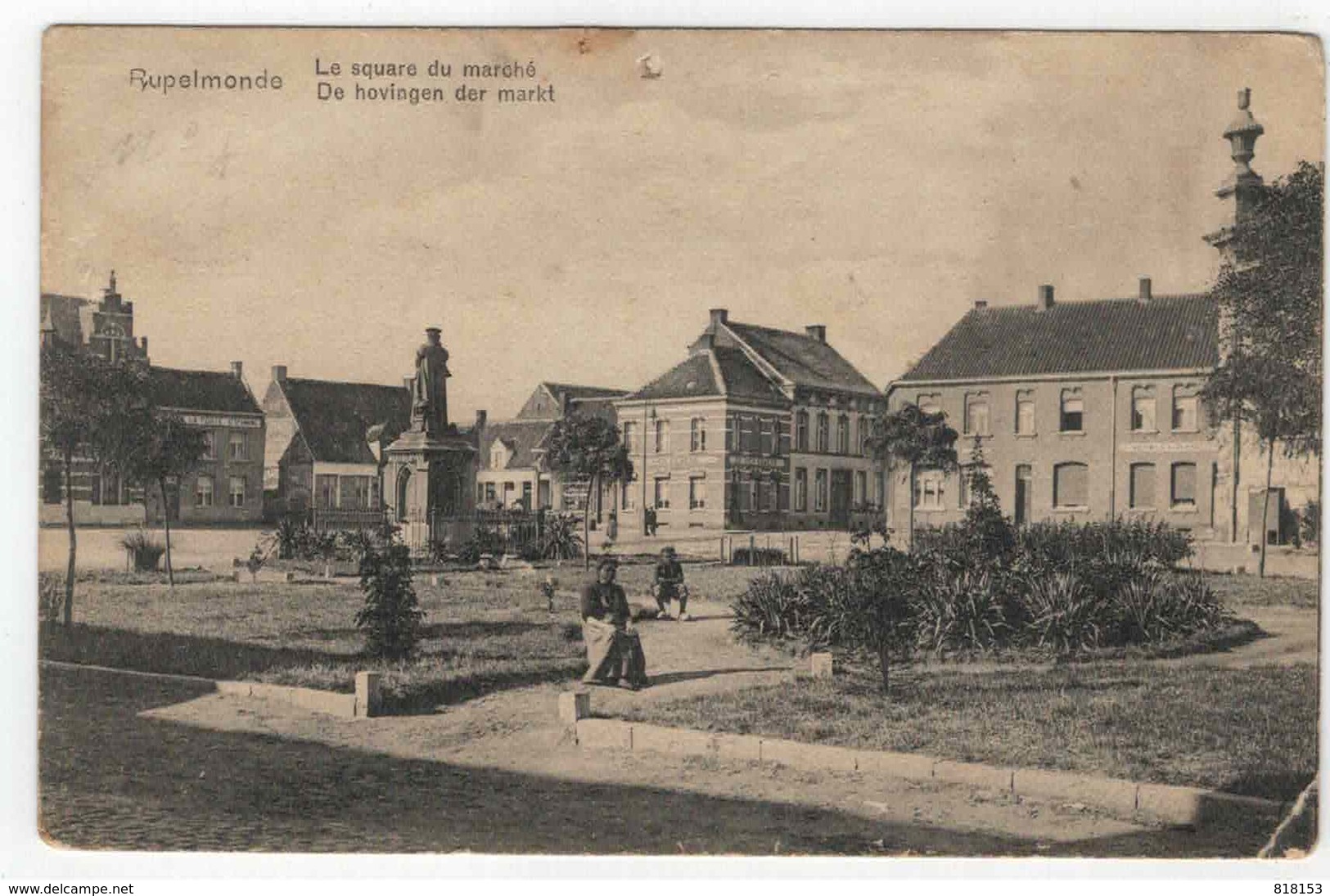 Rupelmonde  De Hovingen Der Markt  Le Square Du Marché - Kruibeke