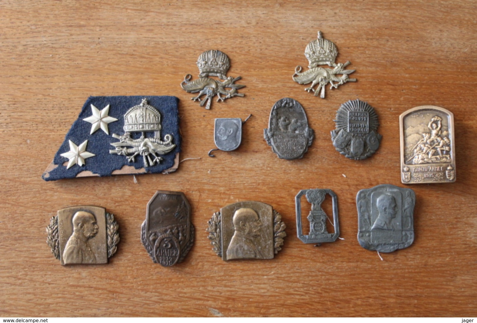 Lot Insignes Et Badges Armée Autrichienne  1914 1918  WWI - 1914-18