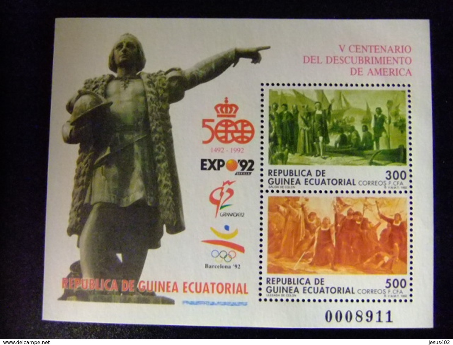 GUINEA ECUATORIAL 1992 Descubrimiento De AMERICA Edifil 152 ** MNH - Guinea Ecuatorial