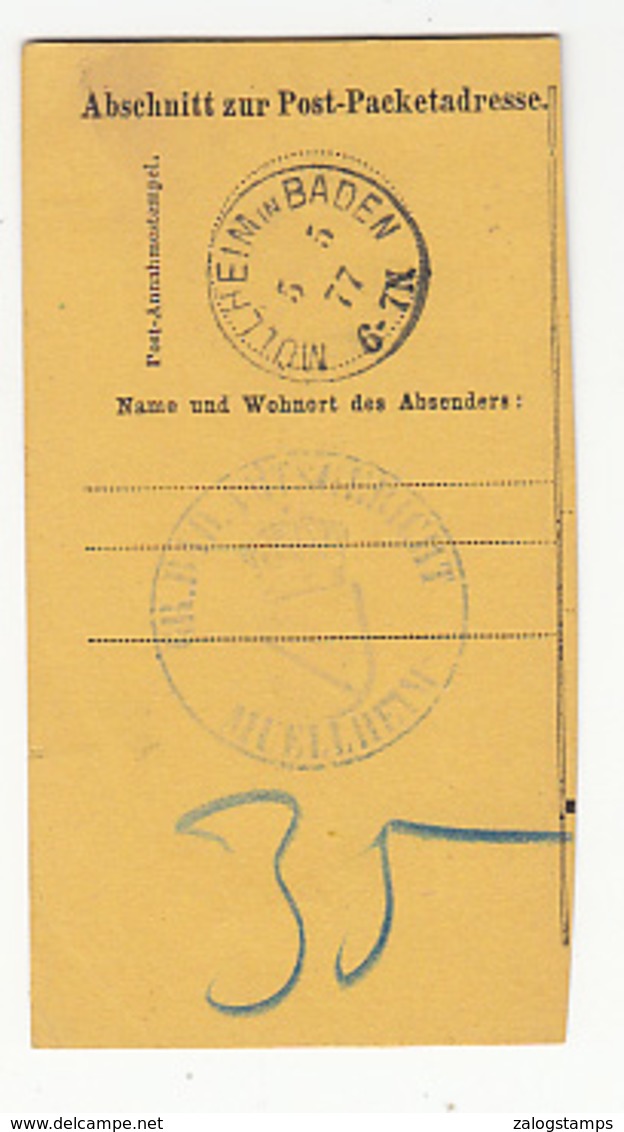 Germany Document ,     (A-1600Special(1)) - Other & Unclassified