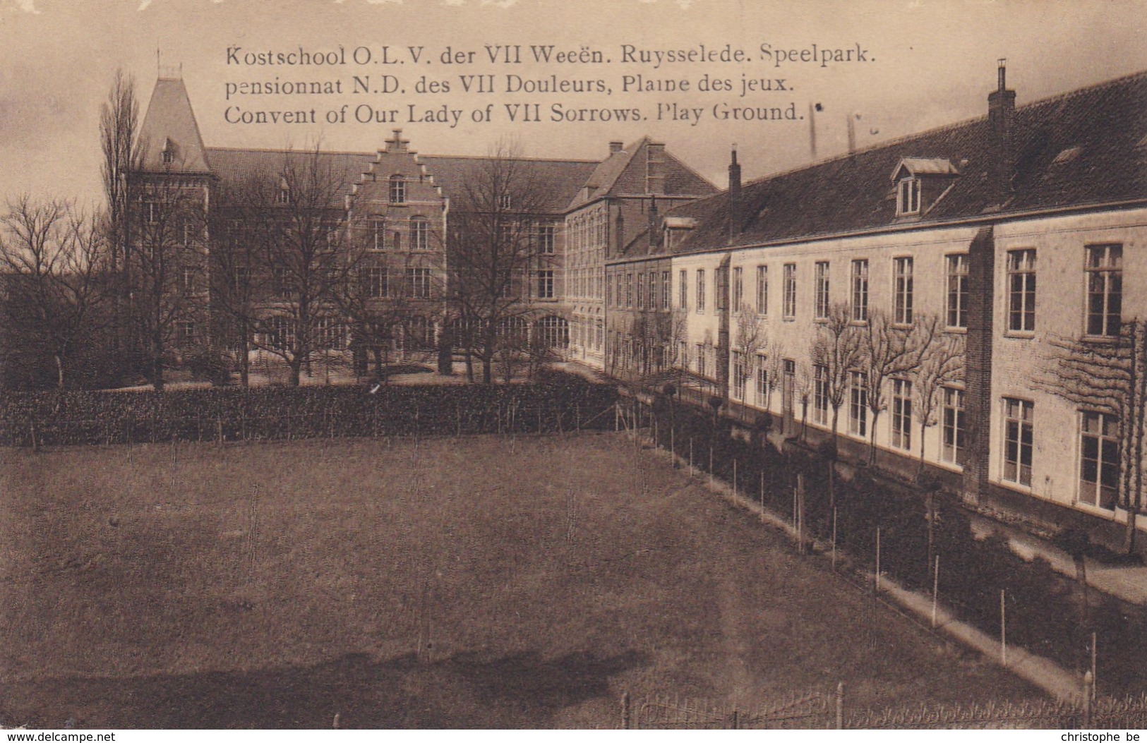 Ruiselede, Ruysselede, Kostschool O.L.V Der VII Weeën, Speelpark (pk56335) - Ruiselede