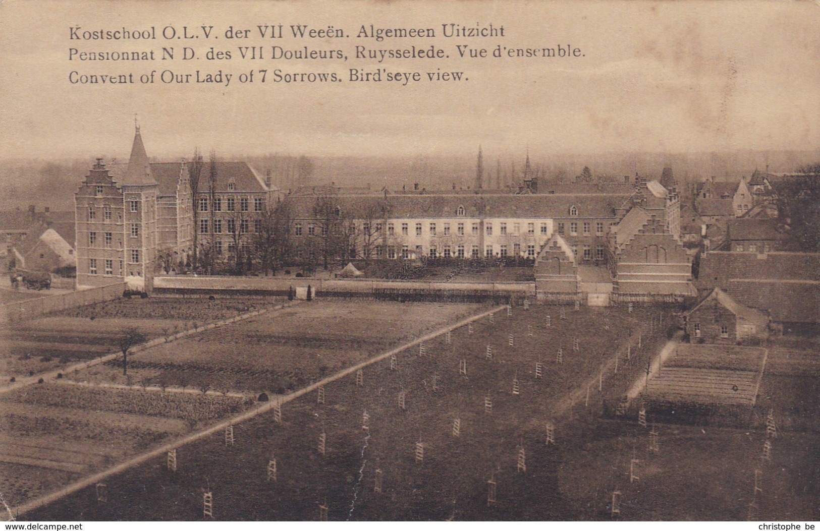 Ruiselede, Ruysselede, Kostschool O.L.V Der VII Weeën, Algemeen Uitzicht (pk56363) - Ruiselede