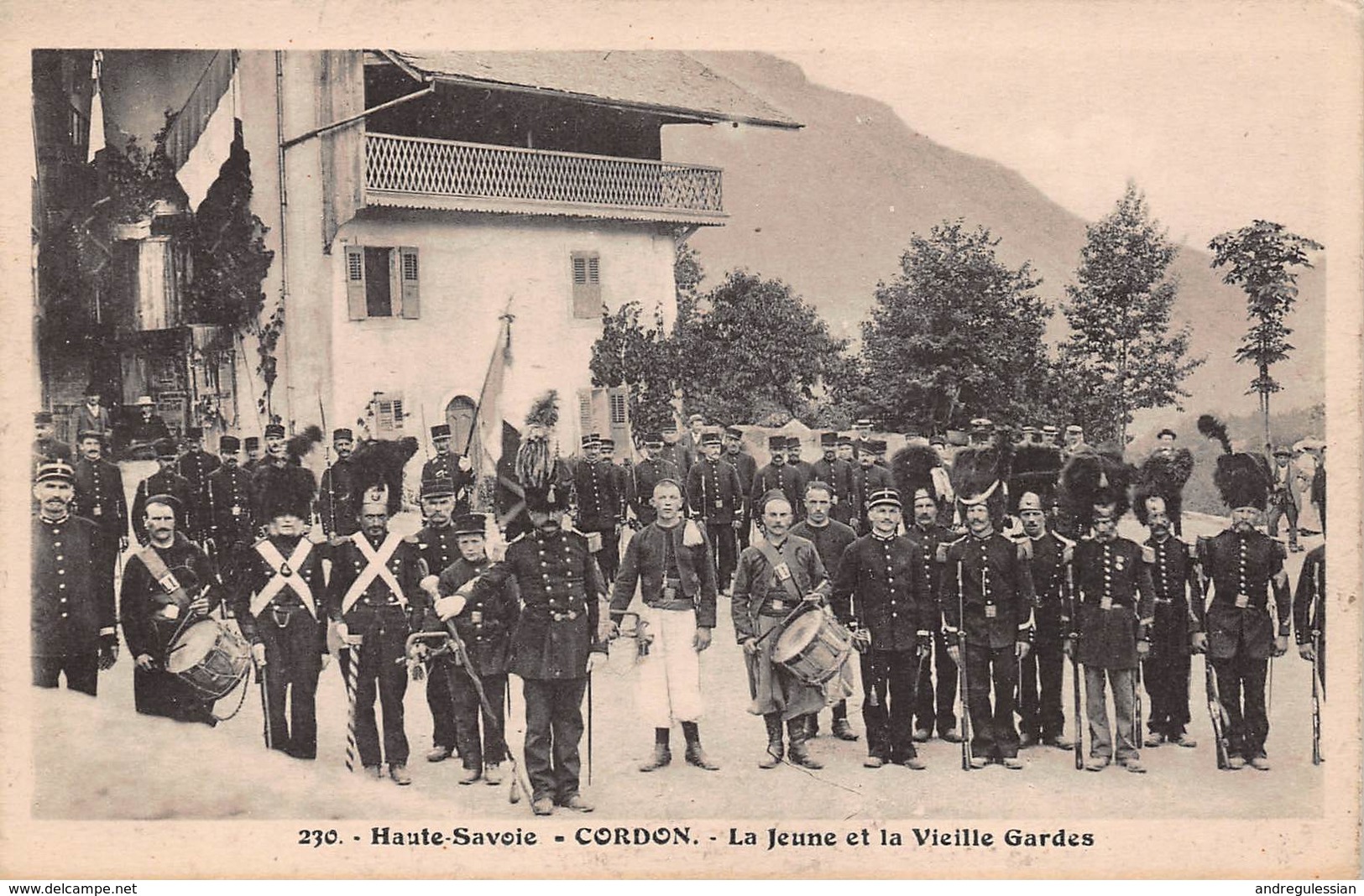 CPA Haute-Savoie - CORDON - La Jeune Et La Vieille Gardes - Autres & Non Classés