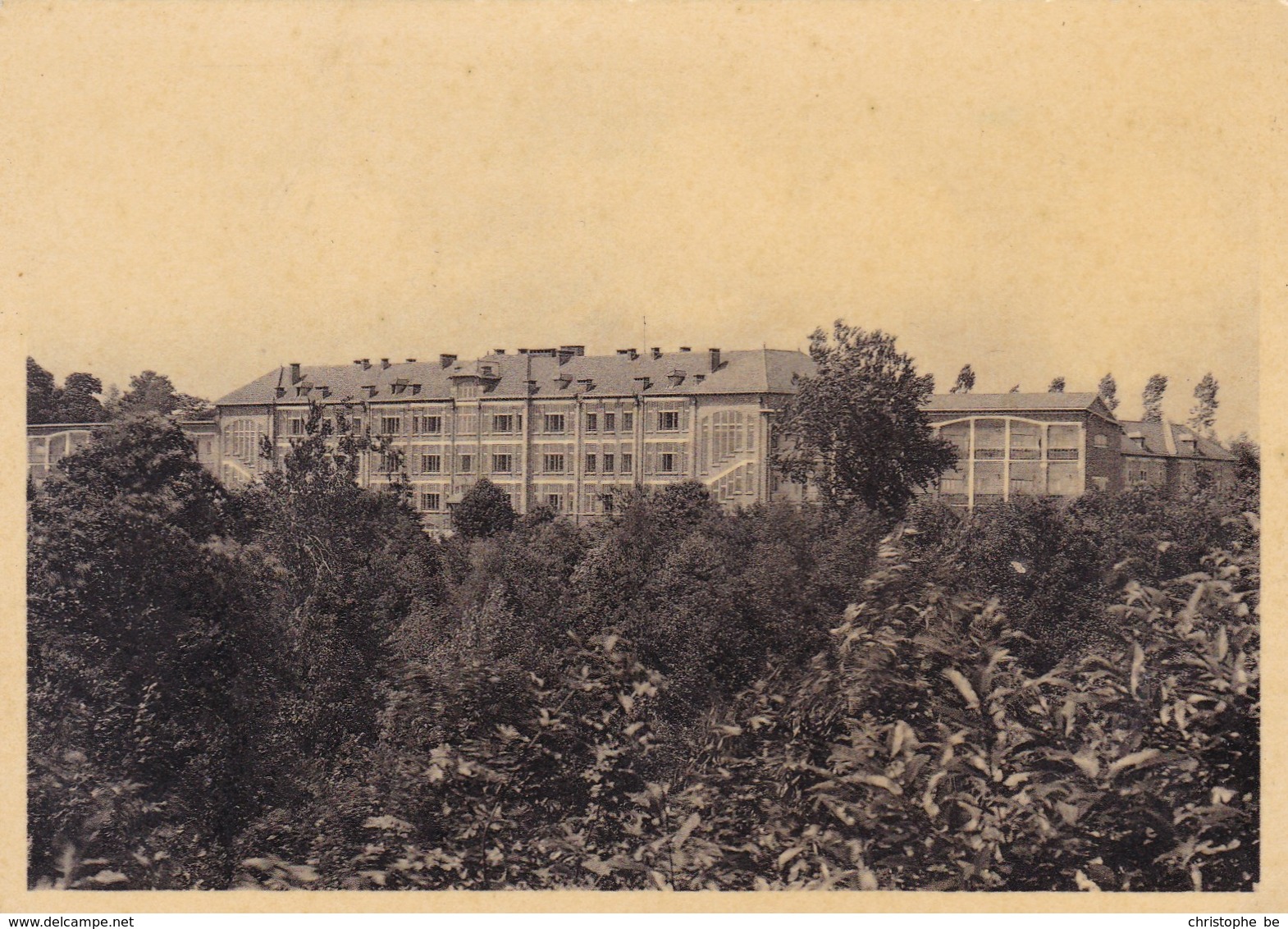 Ronse, Provinciaal Sanatorium Hynsdaele, Zuidgevel (pk56411) - Renaix - Ronse
