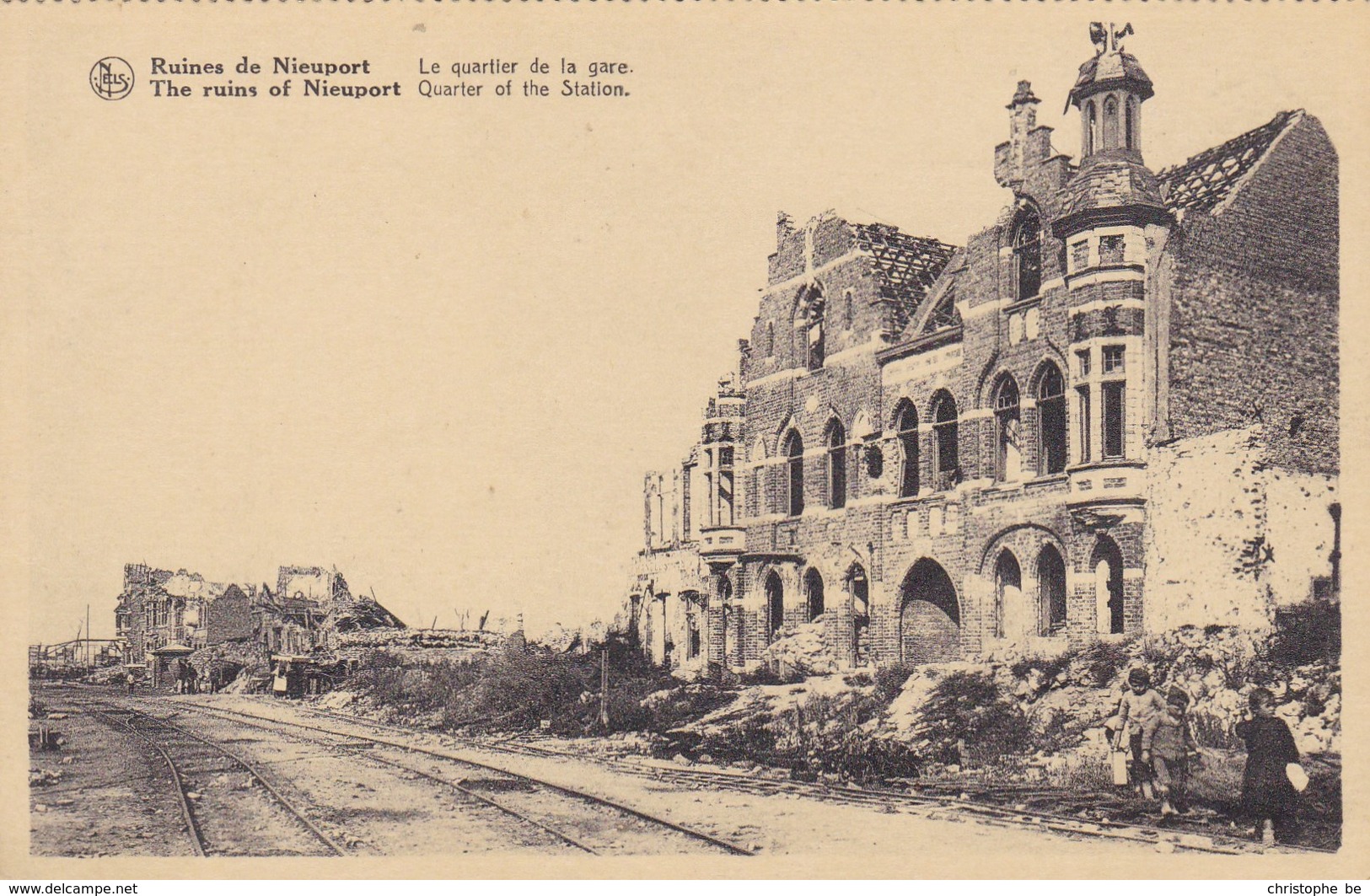 Nieuwpoort, Ruines De Nieuport, Le Quartier De La Gare (pk56416) - Nieuwpoort