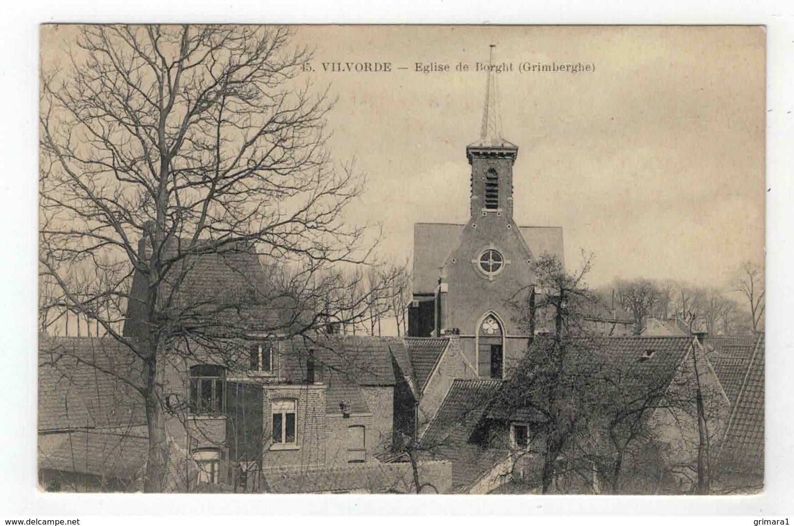 Borgt 45.VILVORDE - Eglise De Borght (Grimberghe) - Grimbergen