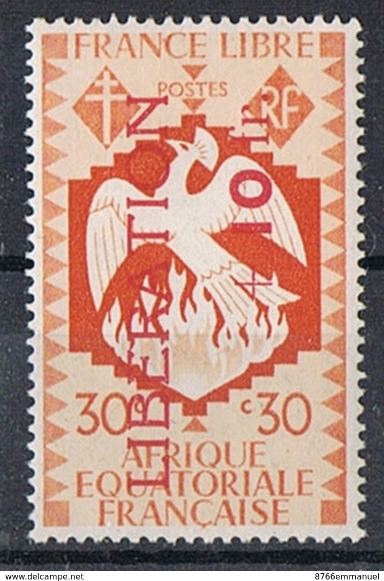 A.E.F. N°186 N* FRANCE LIBRE - Neufs