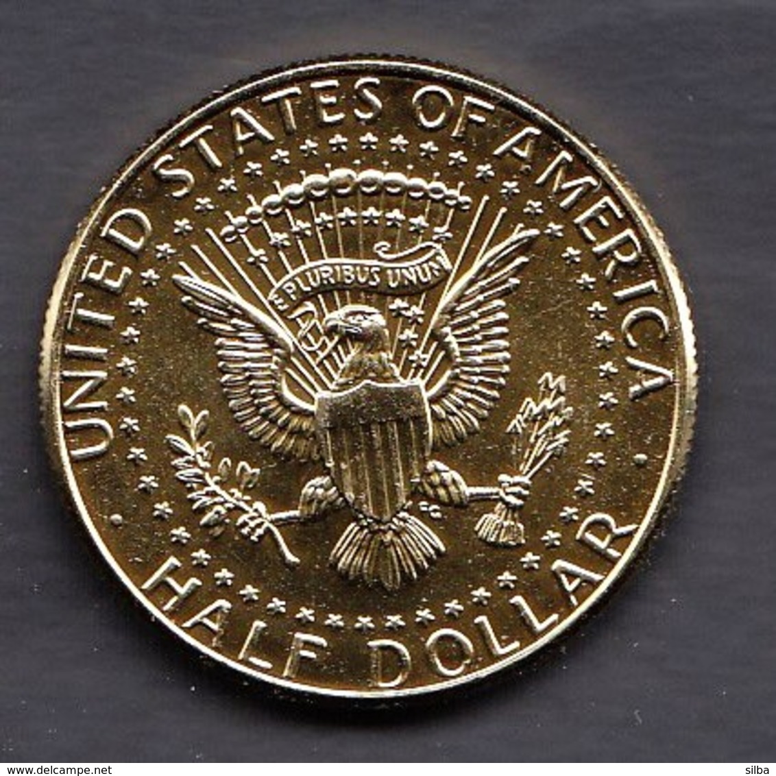 United States, USA / 2010 D / HALF DOLLAR KENNEDY GOLD PLATED - 1964-…: Kennedy