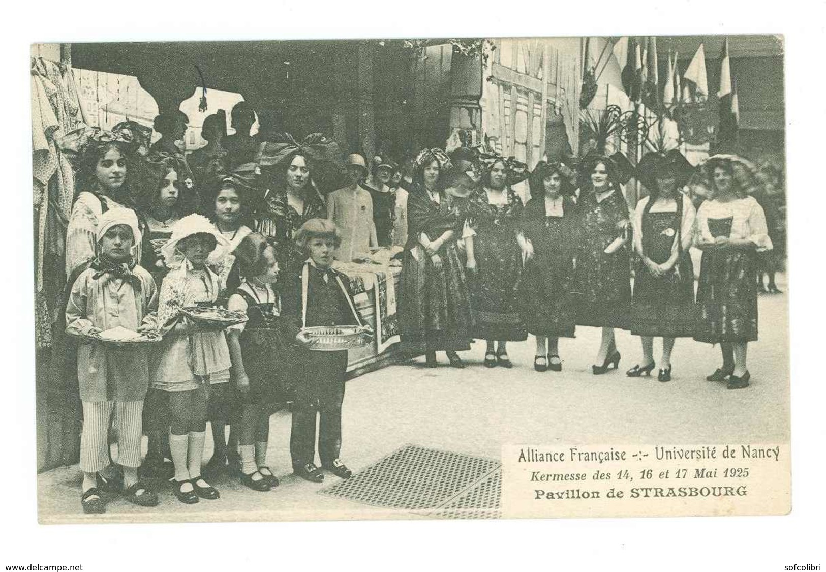 54 -- PAVILLON DE STRASBOURG --  Université - Kermesse 1925 - Pavillon De Strasbourg En 1925 - Nancy
