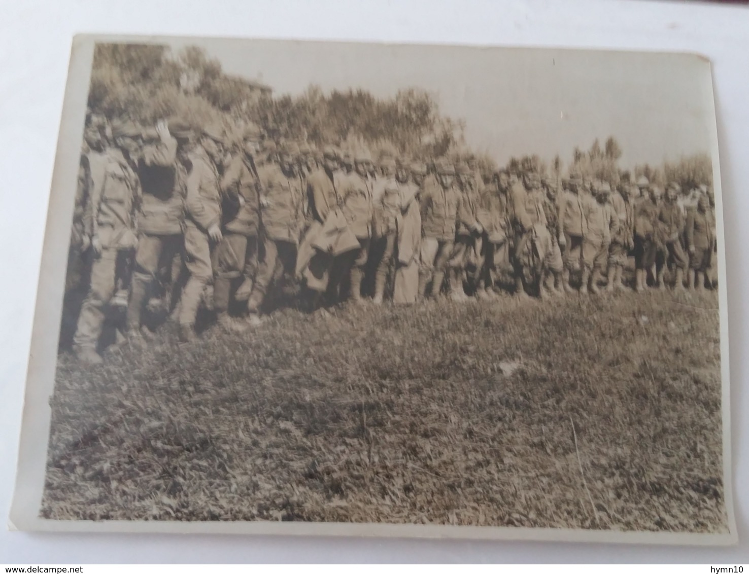 1918+1°GM PRIGIONIERI AUSTRIACI Catturati Da ESERCITO INGLESE-originale PRESS FOTO B/N-L738 - Krieg, Militär