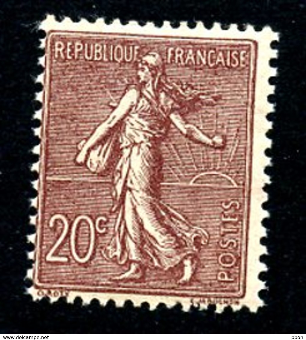 Lot Z830 Type Semeuse Lignées N°131a - 1903-60 Sower - Ligned