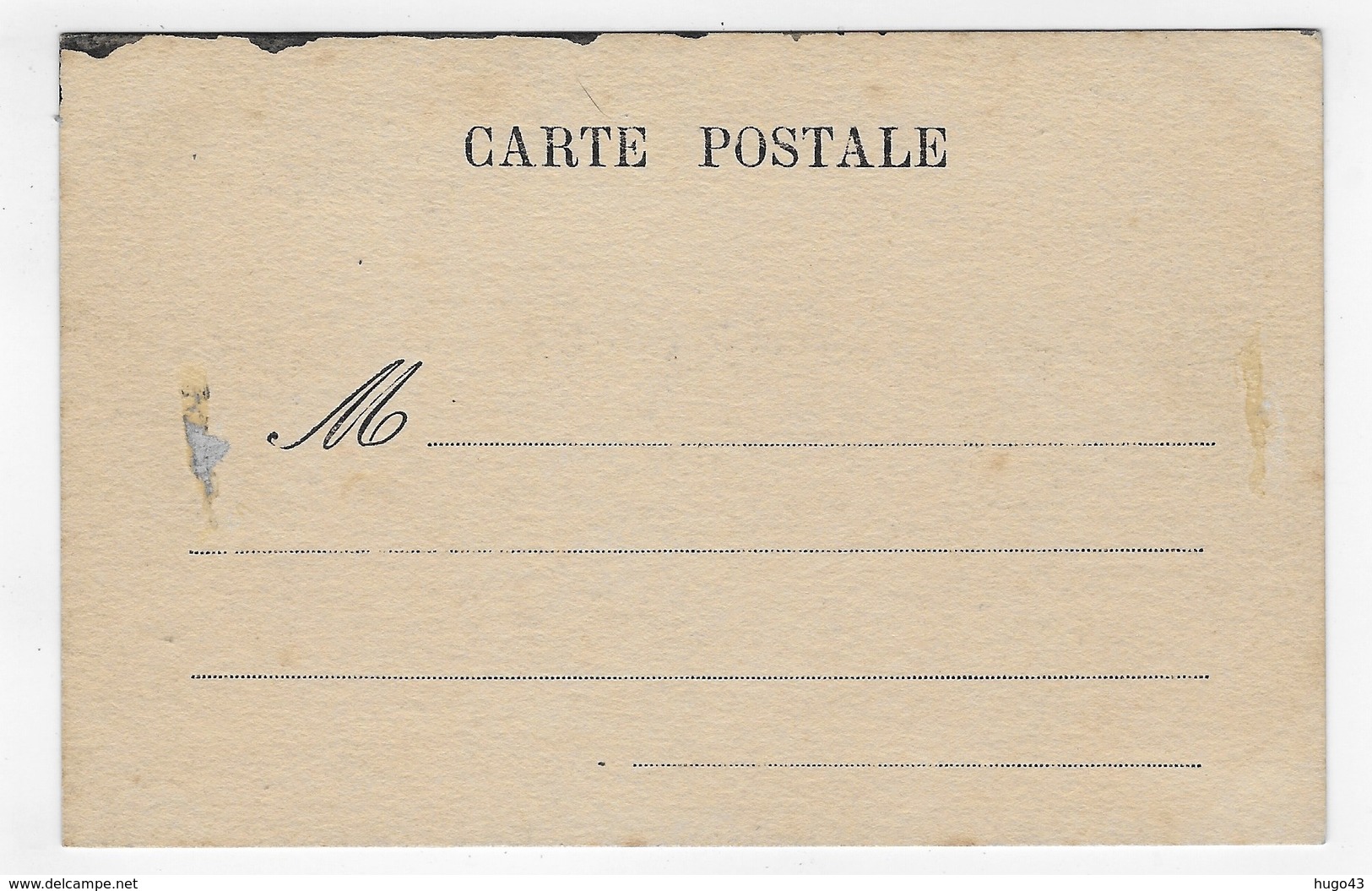 (RECTO / VERSO) DESSIN D' AVION SUR CARTE POSTALE PRECURSEUR EN 1913 - 75 - ....-1914: Précurseurs