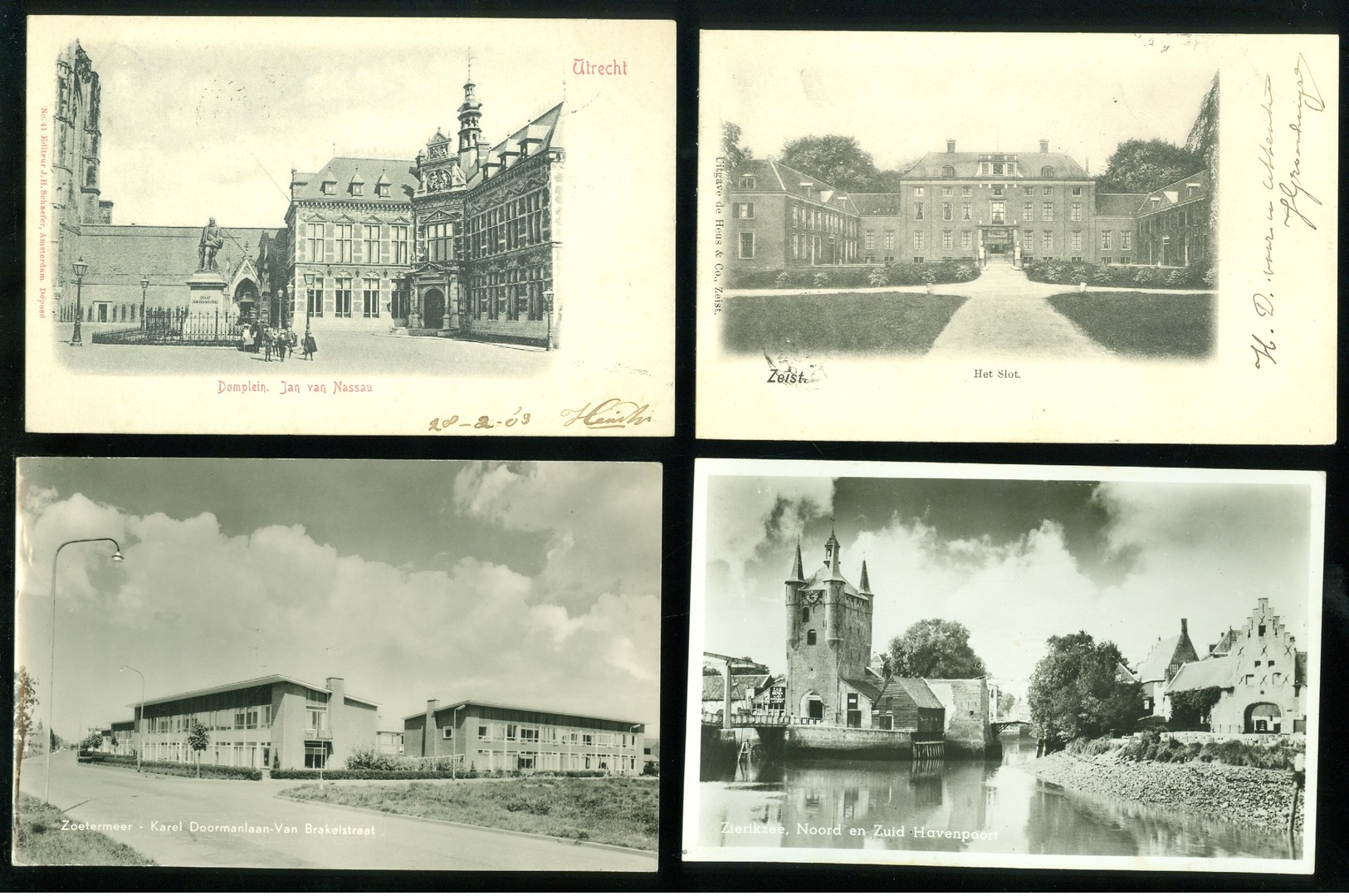 Beau lot de 60 cartes postales du Pays Bas      Mooi lot van 60 postkaarten van Nederland  Holland - 60 scans