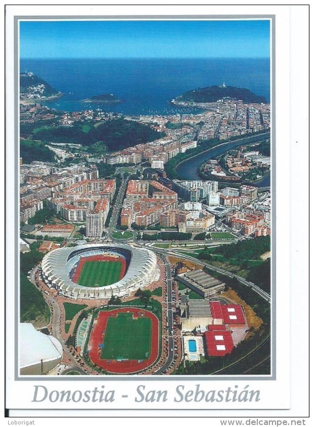 ESTADIO - STADIUM - STADE - STADIO - STADION .-  " ANOETA " .-SAN SEBASTIAN.- (ESPAÑA ) - Fútbol