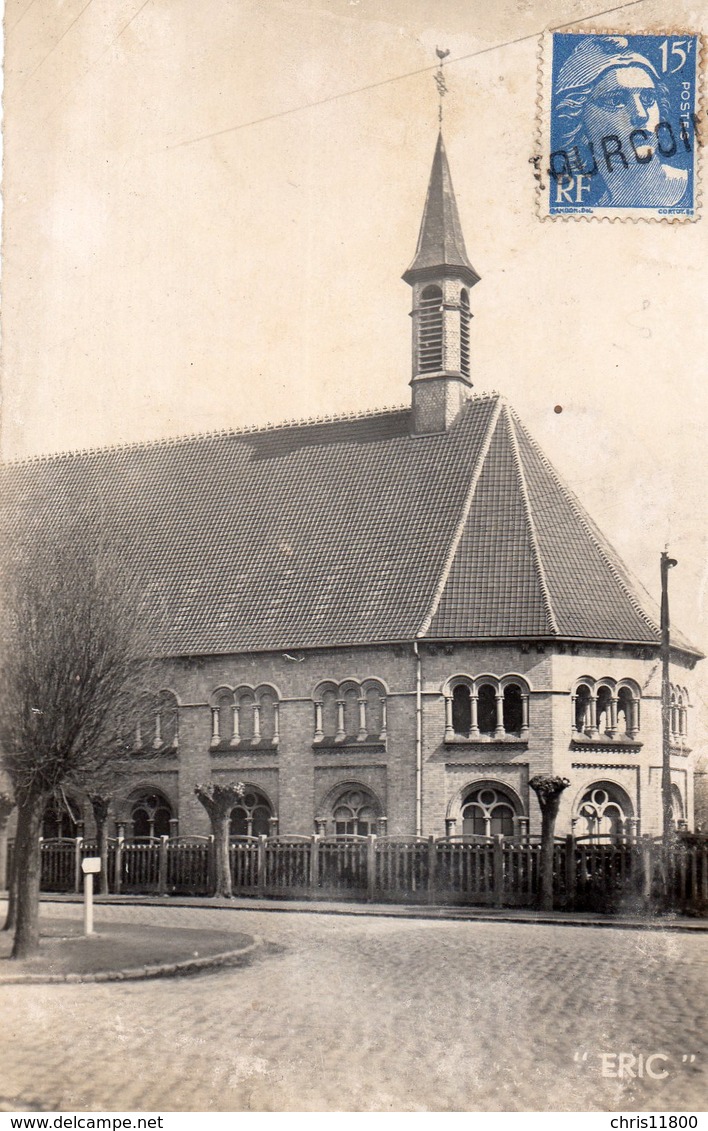 CPA  -  59 - COURCHELETTES - L'Eglise - Autres & Non Classés