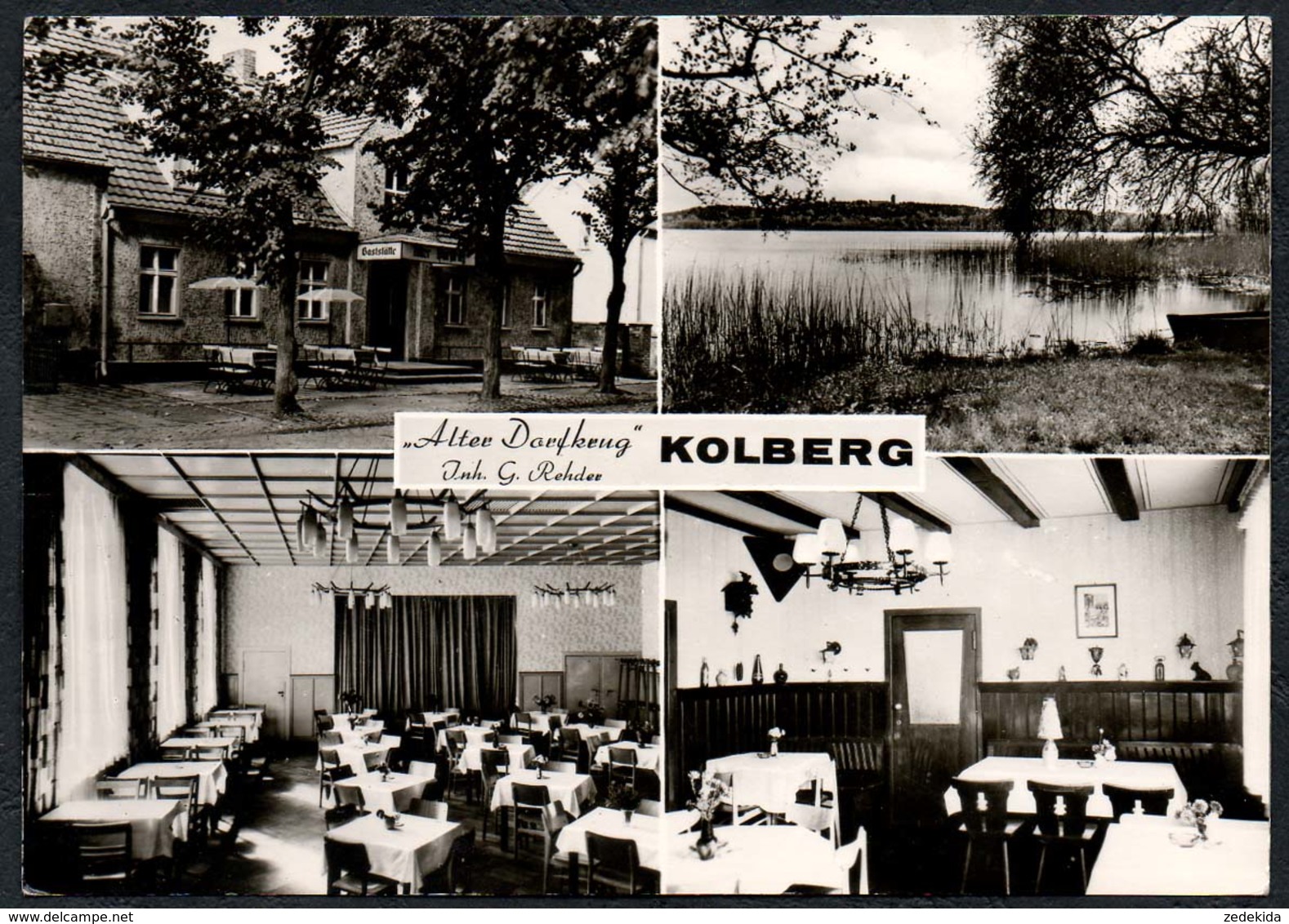 C3098 - TOP Kolberg - Alter Dorfkrug - Gaststätte Kneipe - PGH Rotophot - Dahme