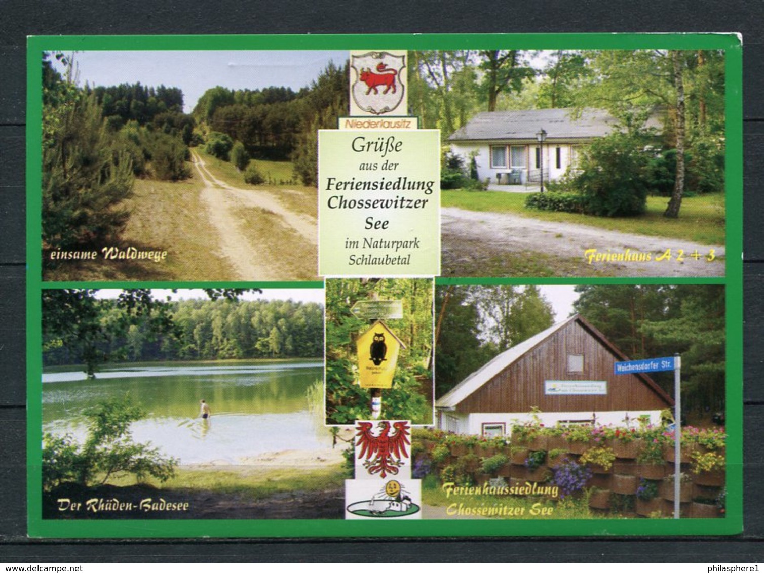 (03940) Grüße Aus Der Feriensiedlung Chossewitzer See / Mehrbildkarte - Gel. 2008 - Friedland