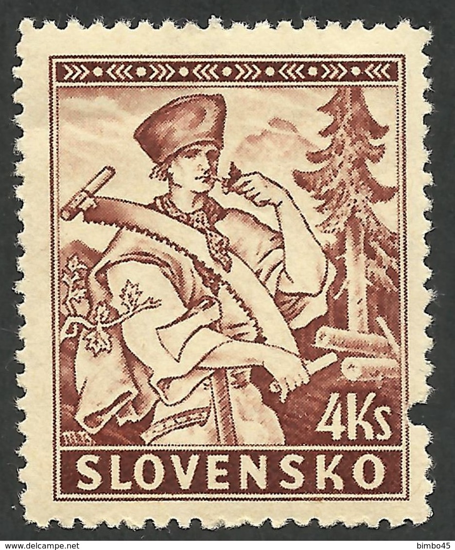 ERROR PERFORATION -- SLOVAKIA-- 1939  MNH - Neufs