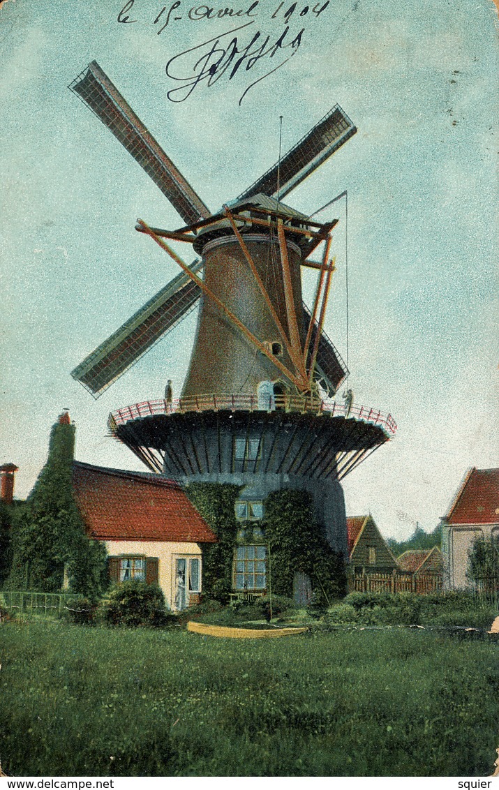 Wassenaar, Windlust, Korenmolen, Windmill, - Watermolens