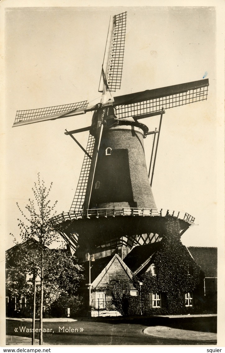 Wassenaar, Windlust, Korenmolen, Windmill, Ver. Boek Wassenaar - Watermolens