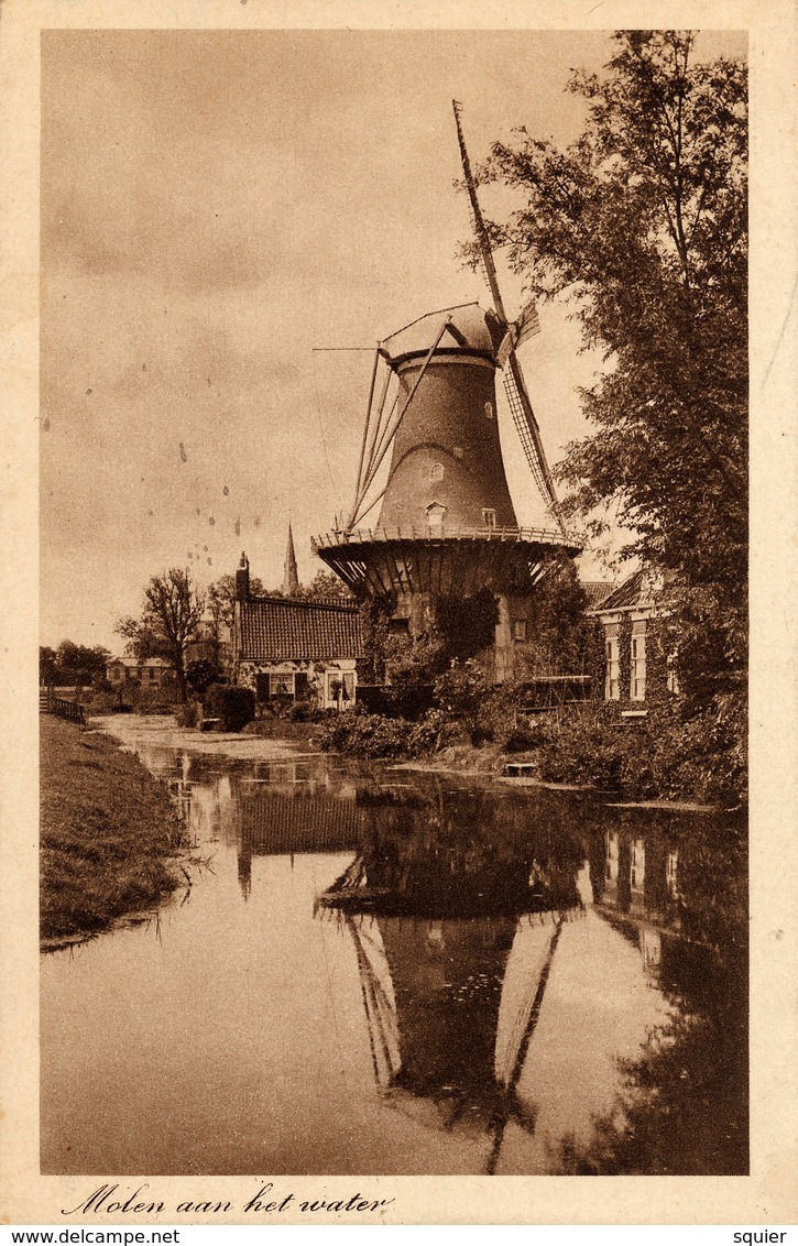 Wassenaar, Windlust, Korenmolen, Windmill, Weenenk - Watermolens