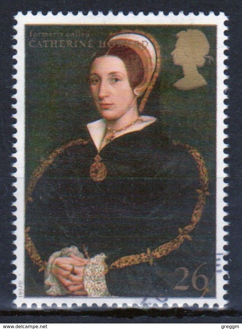 Great Britain 1997 Single 26p Commemorative Stamp From The Wives Of Henry VIII Set. - Used Stamps